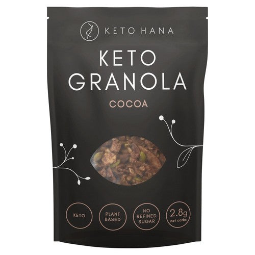 Keto Hana Cocoa Granola 300g (Pack of 3)