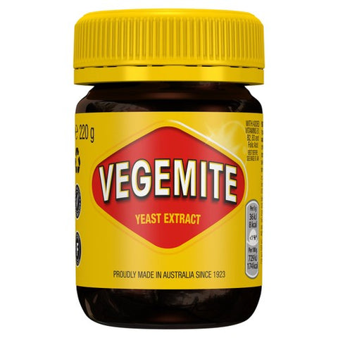 Vegemite Spread Yeast Extract 220g (Pack of 2)