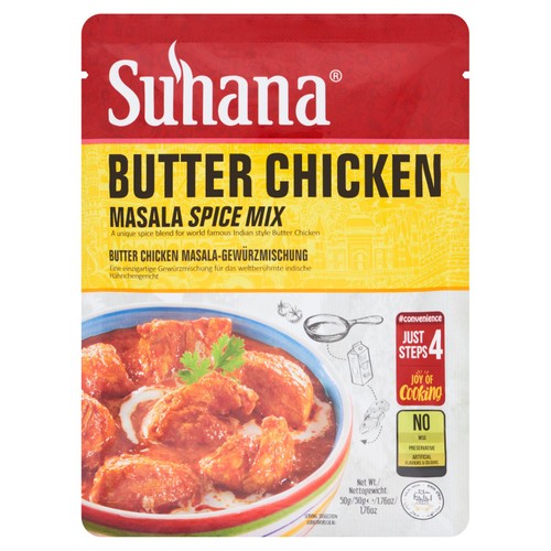 Suhana Butter Chicken Spice Mix 50g (Pack of 2)