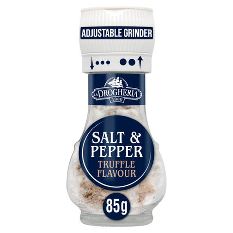 La Drogheria Salt & Pepper with Truffle Salt 85g (Pack of 2)