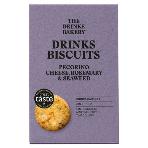 The Drinks Bakery Pecorino Rosemary & Seaweed 110g (Pack of 3)
