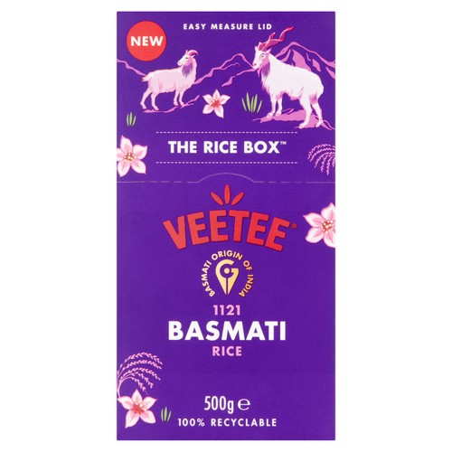 Veetee Basmati Rice 500g (Pack of 3)