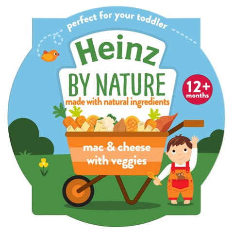 Heinz Macaroni Cheese and Vegetable Baby Food Tray 1+ Year 200g (Pack of 2)