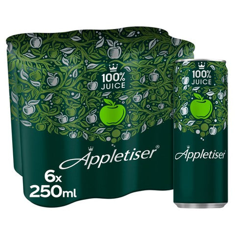 Appletiser Sparkling Apple Juice 6 x 250ml (Pack of 2)