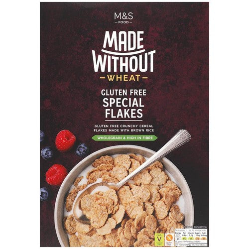 M&S Made Without Wheat Special Flakes 375g (Pack of 3)