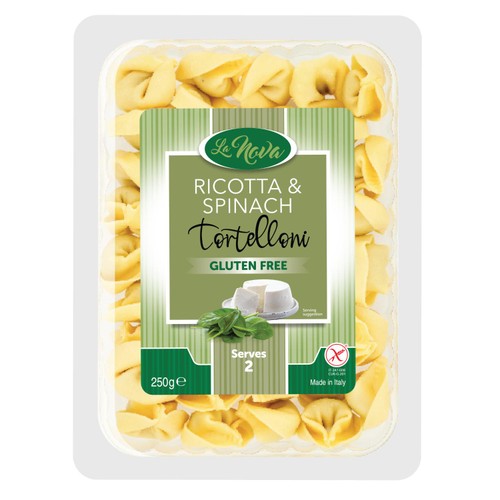 LaNova Gluten Free Ricotta & Spinach Tortelloni 250g (Pack of 3)