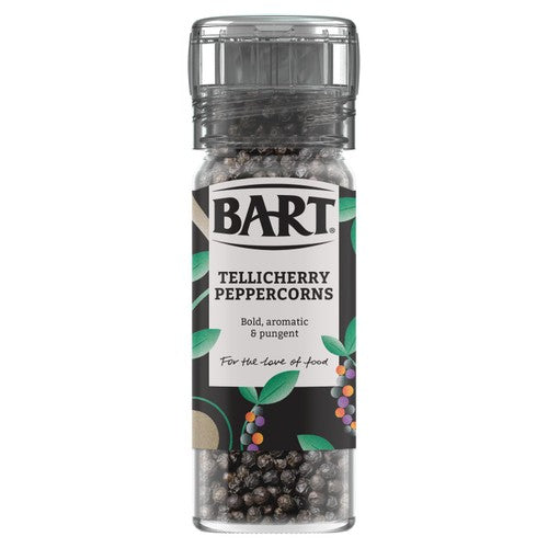 Bart Tellicherry Black Pepper Mill 44g (Pack of 2)