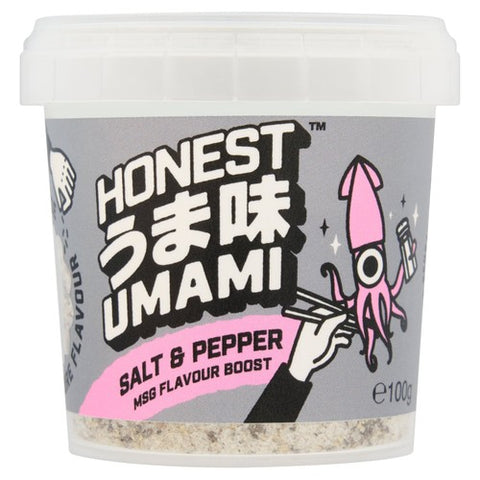 Honest Umami Salt & Pepper MSG flavour boost 100g (Pack of 2)
