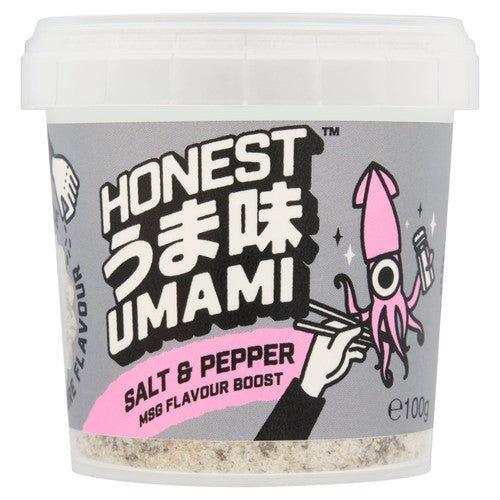 Honest Umami Salt & Pepper MSG flavour boost 100g (Pack of 2)