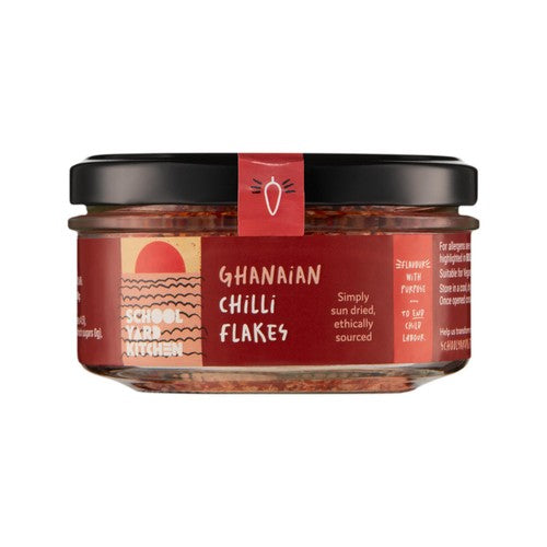 School Yard Kitchen Ghanaian Chilli Flakes 40g (Pack of 2)
