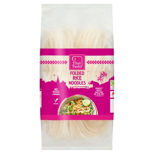 Thai Taste Folded Rice Noodles 200g (Pack of 3)
