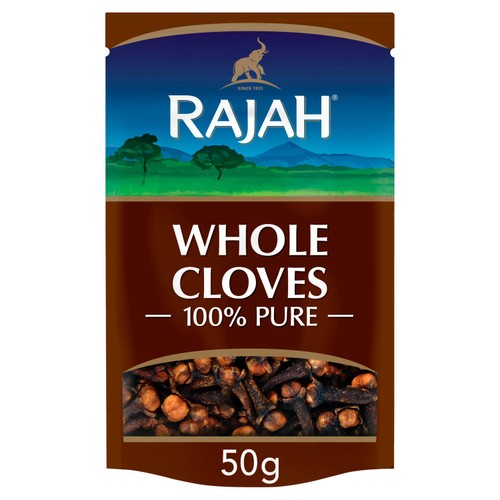 Rajah Spices Whole Cloves 50g (Pack of 2)
