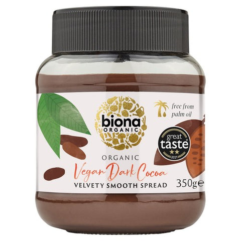 Biona Organic Dark Chocolate Spread 350g (Pack of 2)