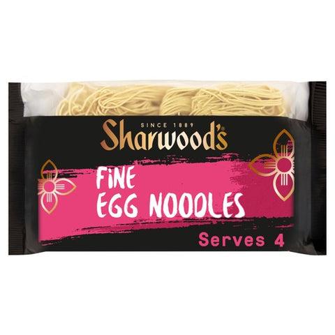 Sharwoods Fine Egg Noodles 226g (Pack of 3)