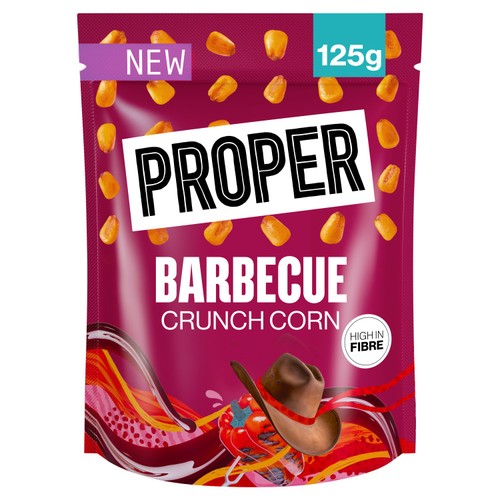 PROPER Crunch Barbecue Crunch Corn 125g (Pack of 3)
