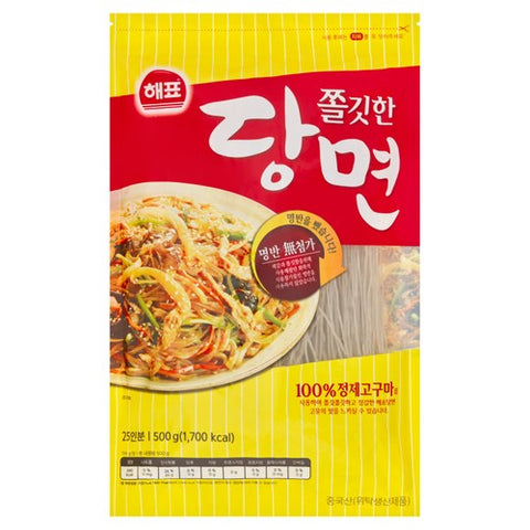 Haepyo Korean Vermicelli Glass Noodles (Sweet Potato Starch 500g (Pack 3)
