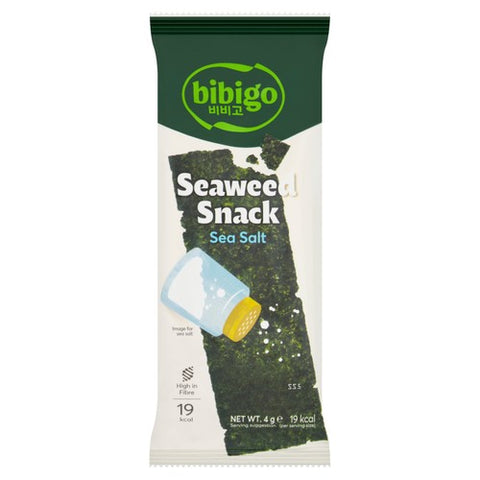 bibigo Seaweed Snack Salt 4g (Pack of 6)