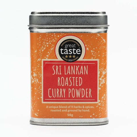 Hop & Roll Sri Lankan Roasted Curry Powder 50g (Pack of 2)
