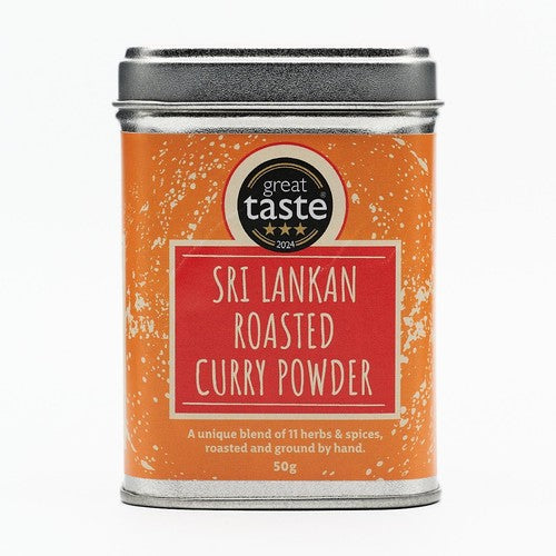 Hop & Roll Sri Lankan Roasted Curry Powder 50g (Pack of 2)
