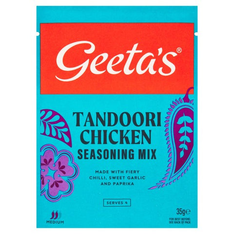 Geeta's Tandoori Chicken Seasoning 35g (Pack of 2)