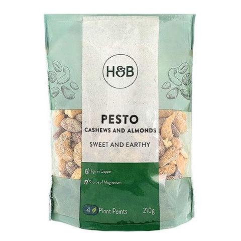 Holland & Barrett Pesto Cashews & Almonds 210g (Pack of 3)