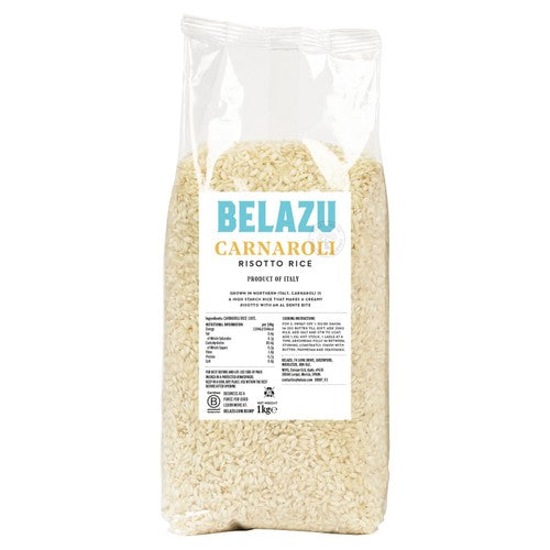 Belazu Carnaroli Risotto Rice 1kg (Pack of 3)