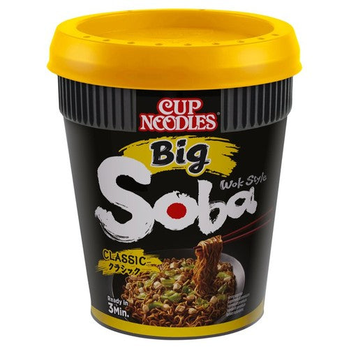 Nissin Soba Big Classic Instant Noodles Pot 113g (Pack of 3)