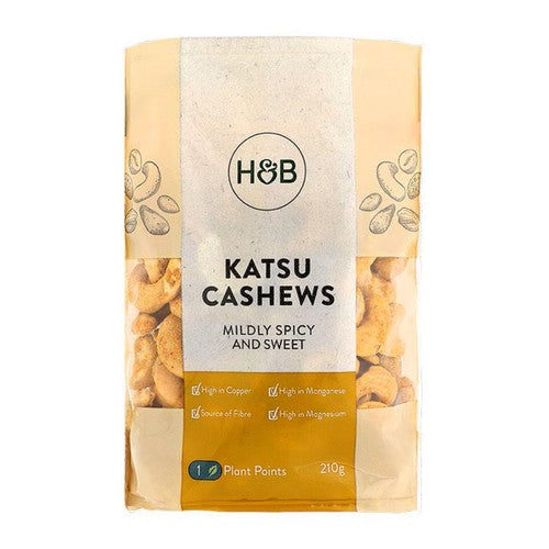 Holland & Barrett Katsu Cashews 210g (Pack of 3)