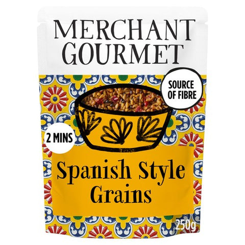 Merchant Gourmet Spanish-Style Grains & Rice 250g (Pack of 3)
