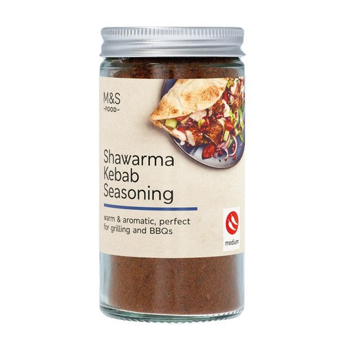 M&S Shawarma Kebab Seasoning 75g (Pack of 2)