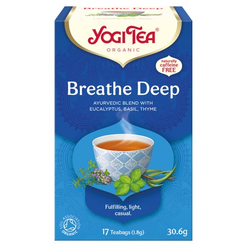 Yogi Tea Organic Breathe Deep Tea Bags 17's (Pack of 3)