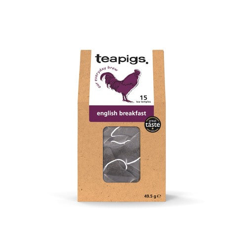 Teapigs English Breakfast Tea Bags 15's (Pack of 3)