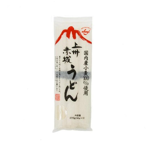 Akagi Joshu Udon Noodles 270g (Pack of 3)