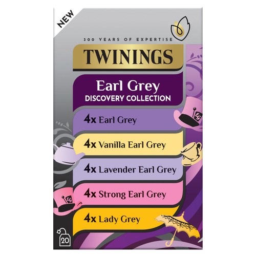 Twinings Earl Grey Collection 20's (Pack of 3)