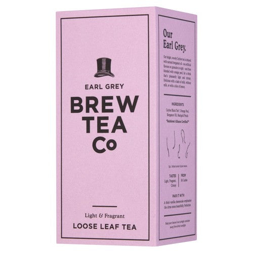 Brew Tea Co Earl Grey Loose Leaf Tea 113g (Pack of 2)