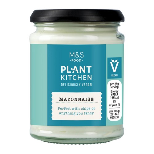 M&S Plant Kitchen Vegan Mayonnaise 250g (Pack of 2)