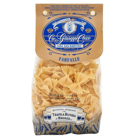 Cocco Farfalle Durum Wheat Pasta 500g (Pack of 3)