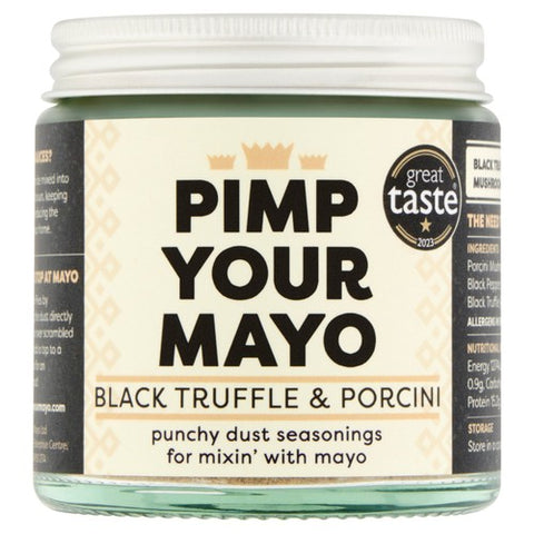 Pimp Your Mayo Black Truffle & Porcini Seasoning Blend 50g (Pack of 2)