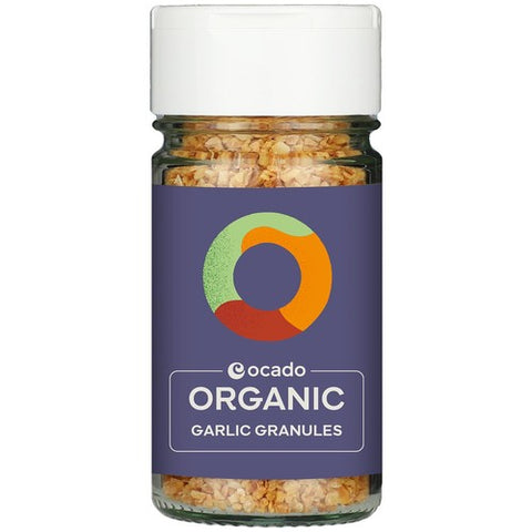 Ocado Organic Garlic Granules 50g (Pack of 2)