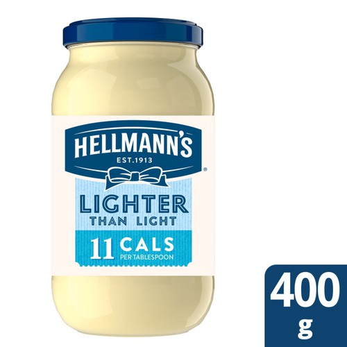 Hellmann's Lighter than Light Mayonnaise 400g (Pack of 2)
