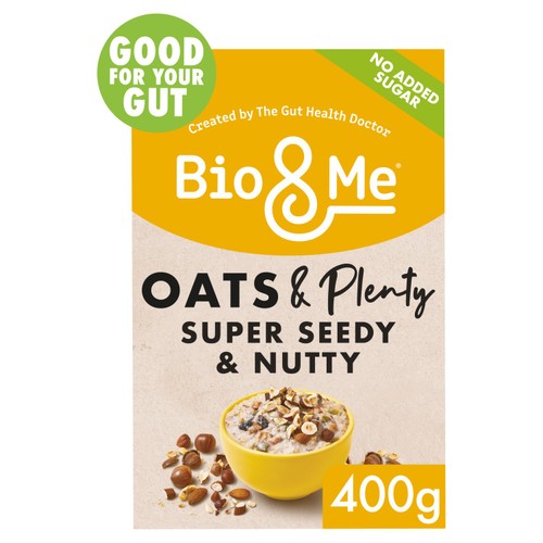 Bio&Me Porridge Super Seedy & Nutty Gut-Loving Prebiotic 400g (Pack of 3)