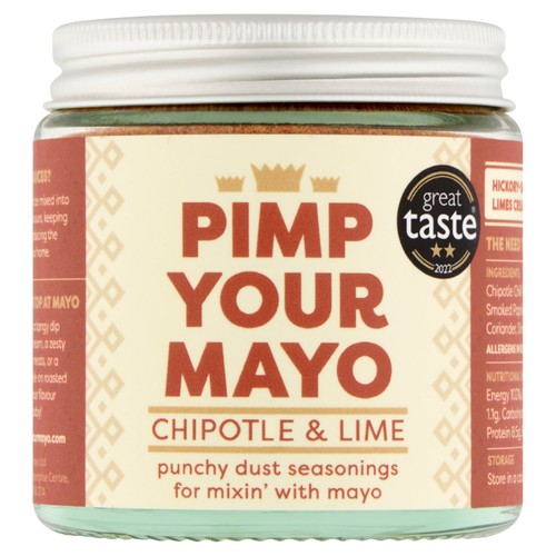Pimp Your Mayo Chipotle & Lime Seasoning Blend 50g (Pack of 2)