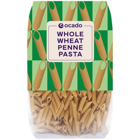 Ocado Whole Wheat Penne 500g (Pack of 3)
