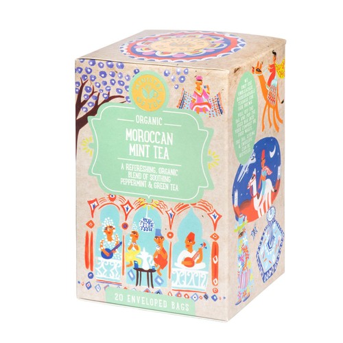 Ministry of Tea Organic Moroccan Mint Tea 30g (Pack of 2)