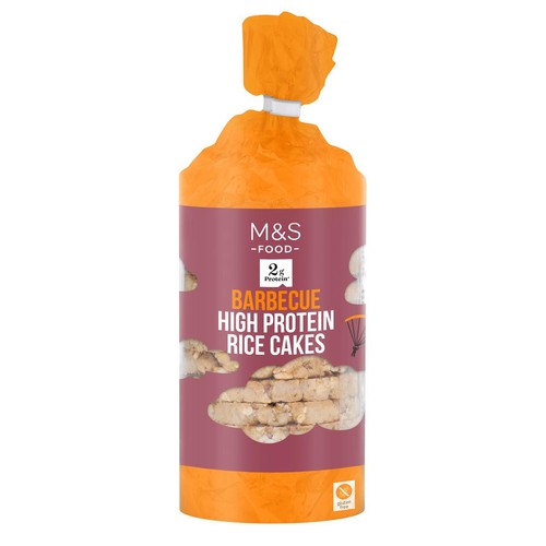 M&S Barbecue High Protein Rice Cakes 133g (Pack of 3)