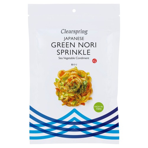 Clearspring Japanese Green Nori Seaweed Sprinkle 20g (Pack of 2)
