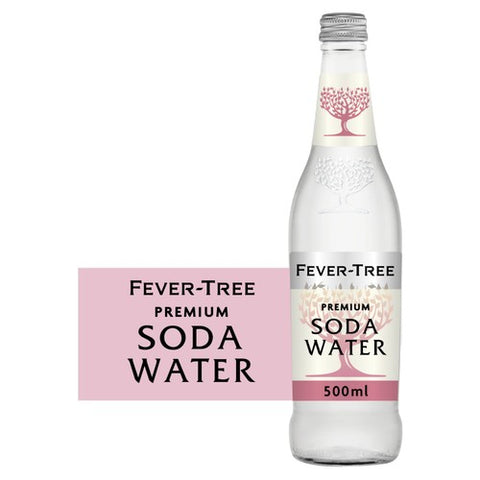 Fever-Tree Premium Soda Water 500ml (Pack of 6)