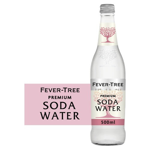 Fever-Tree Premium Soda Water 500ml (Pack of 6)