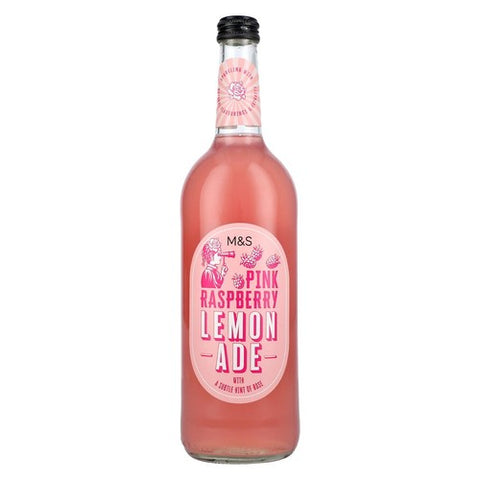 M&S Pink Raspberry Lemonade 750ml (Pack of 2)