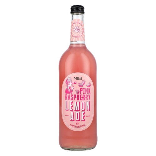 M&S Pink Raspberry Lemonade 750ml (Pack of 2)